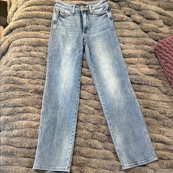 Judy blue tummy control straight leg Jeans - Picture 1 of 3